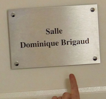 INAUGURATION DE LA SALLE DOMINIQUE BRIGAUD AU H.C. LIMOGES