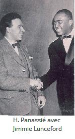 H Panassié et Jimmy Lunceford